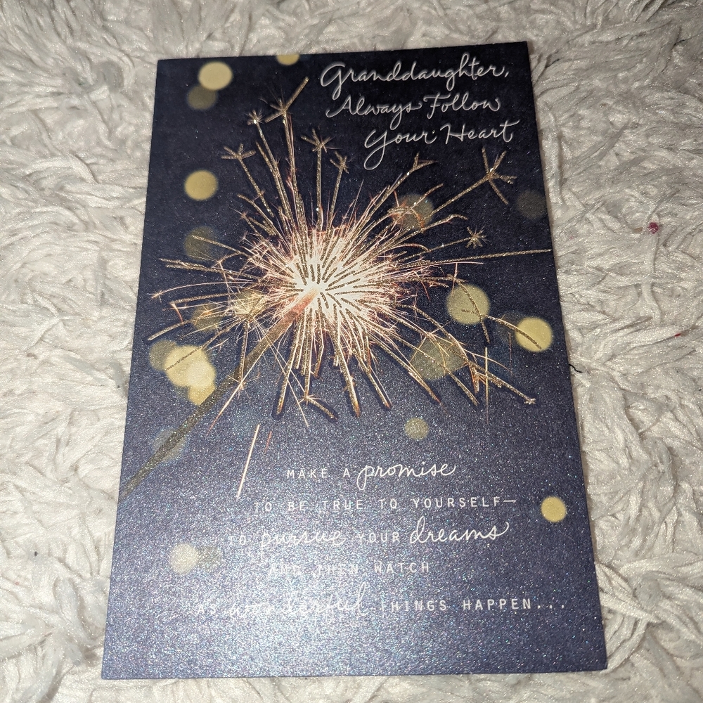 Granddaughter Happy Birthday Card